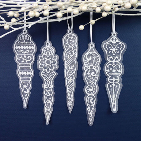 Winter Icicle 1 (Organza)