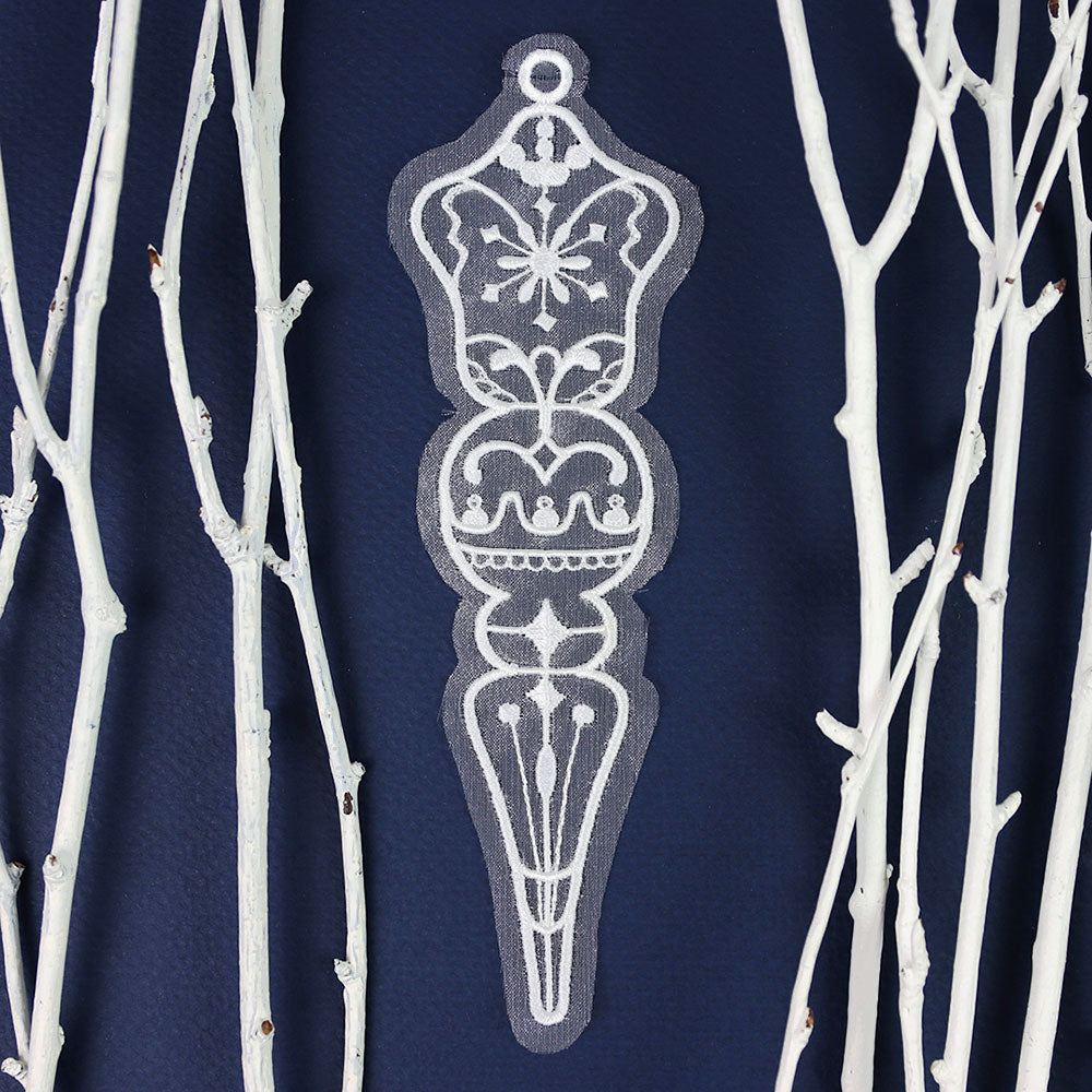 Winter Icicle 2 (Organza)