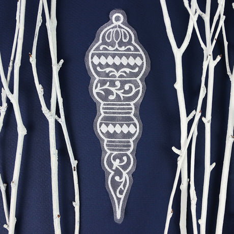 Winter Icicle 3 (Organza)