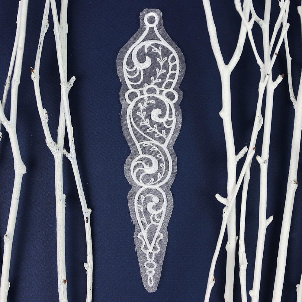 Winter Icicle 5 (Organza)