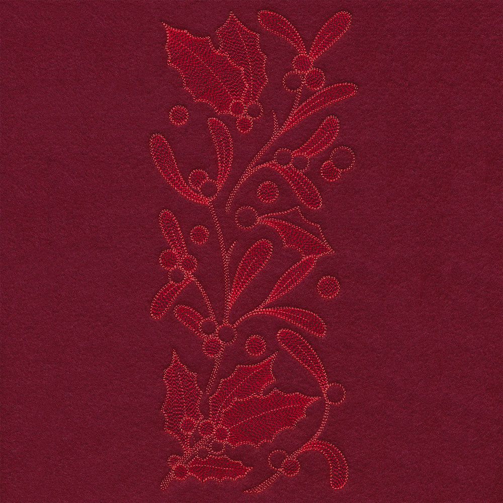 Christmas Border - Mistletoe