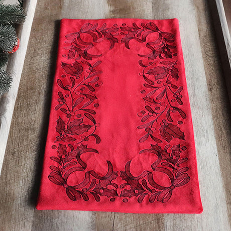 Christmas Border - Mistletoe