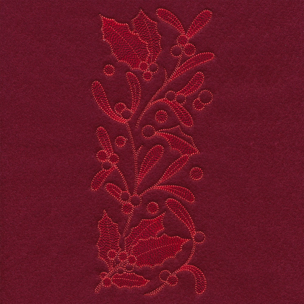 Christmas Border - Mistletoe