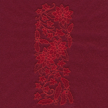 Christmas Border - Poinsettia