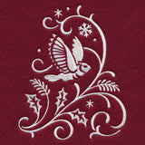 Christmas Tree Skirt - Owl (Whitework)