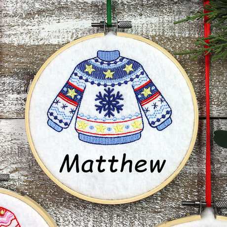 Holiday Snowflake Sweater