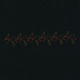 Delicate Holiday Border - Holly