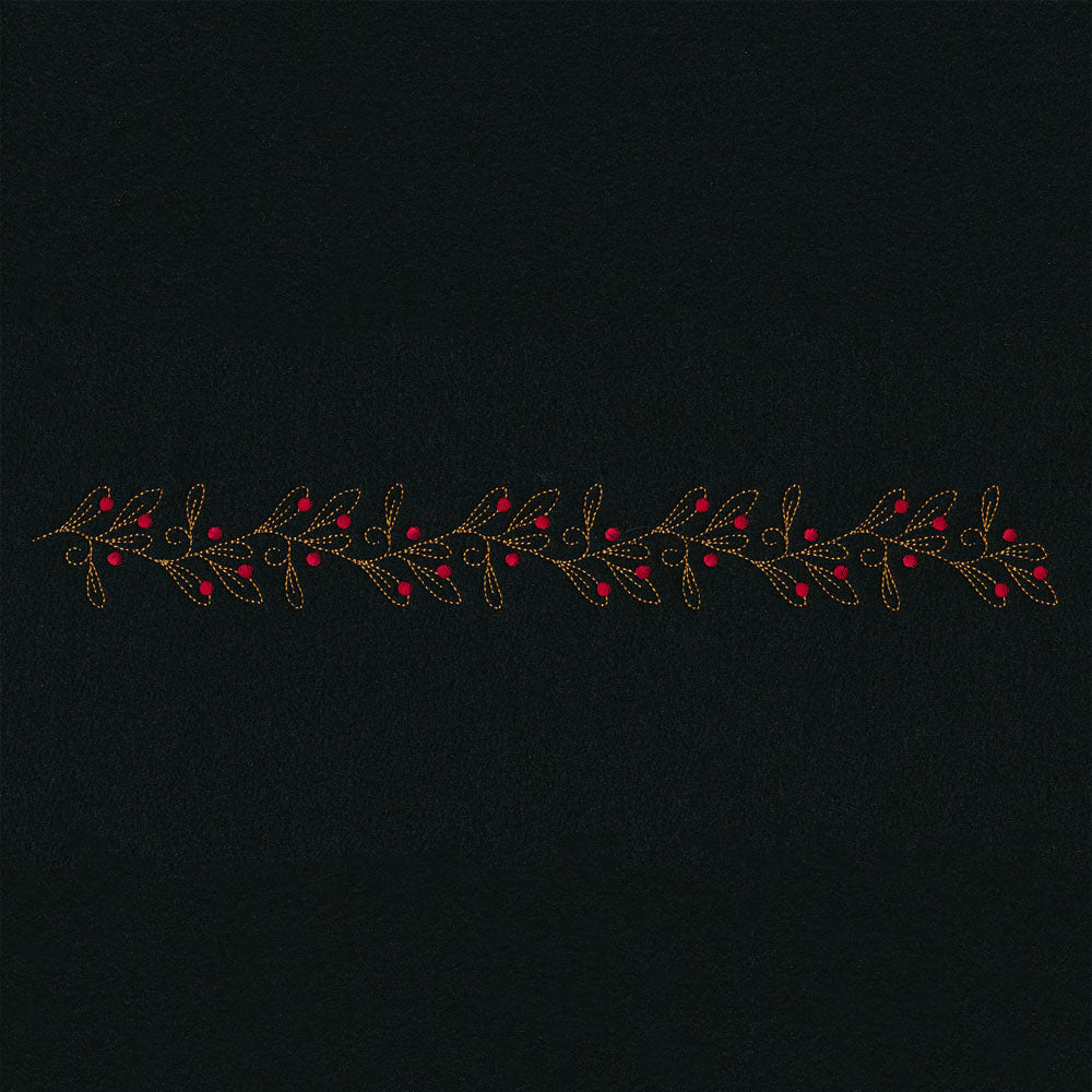 Delicate Holiday Border - Mistletoe