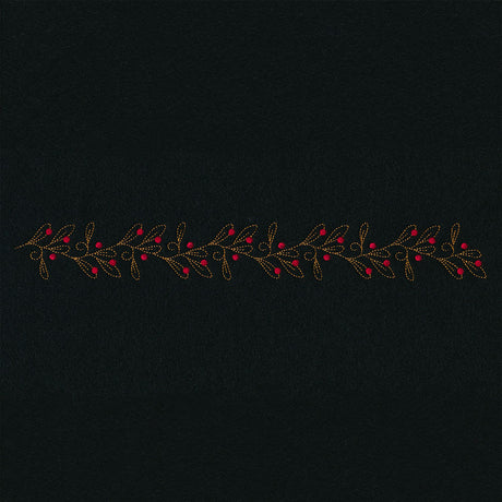 Delicate Holiday Border - Mistletoe