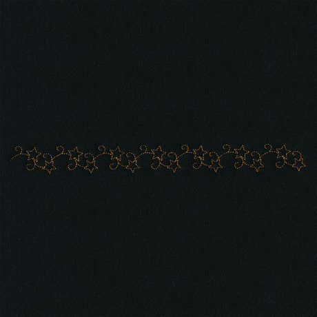 Delicate Holiday Border - Stars