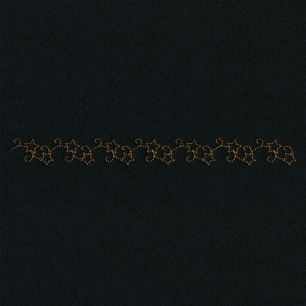 Delicate Holiday Border - Stars