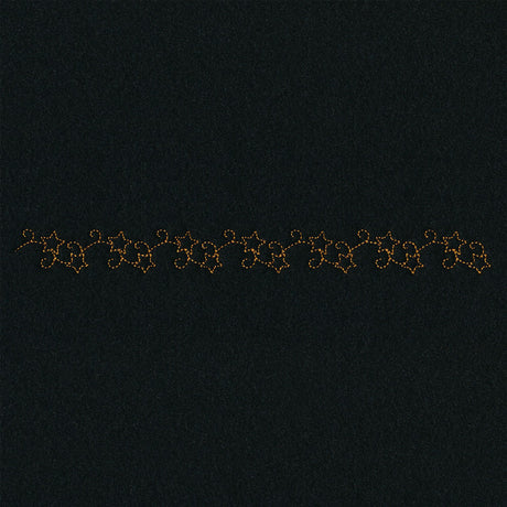 Delicate Holiday Border - Stars