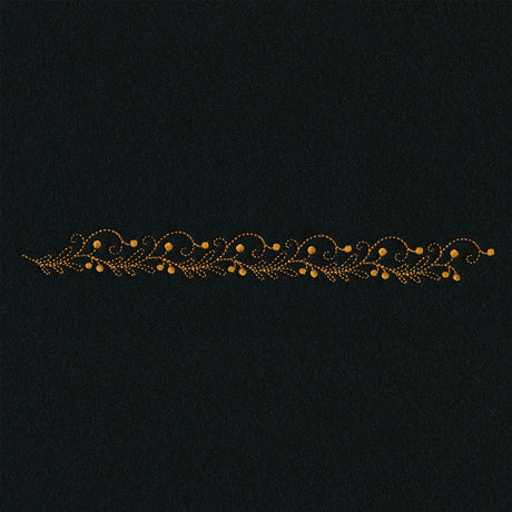 Delicate Holiday Border - Berries