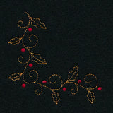 Delicate Holiday Corner - Holly