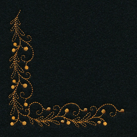 Delicate Holiday Corner - Berries