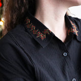 Delicate Holiday Corner - Mistletoe