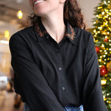 Delicate Holiday Corner - Mistletoe