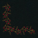 Delicate Holiday Corner - Mistletoe