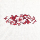 Christmas Delft Holly Border