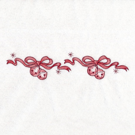 Christmas Delft Bells Border