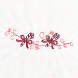 Christmas Delft Candy Cane Border