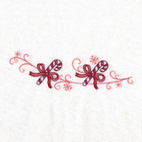 Christmas Delft Candy Cane Border