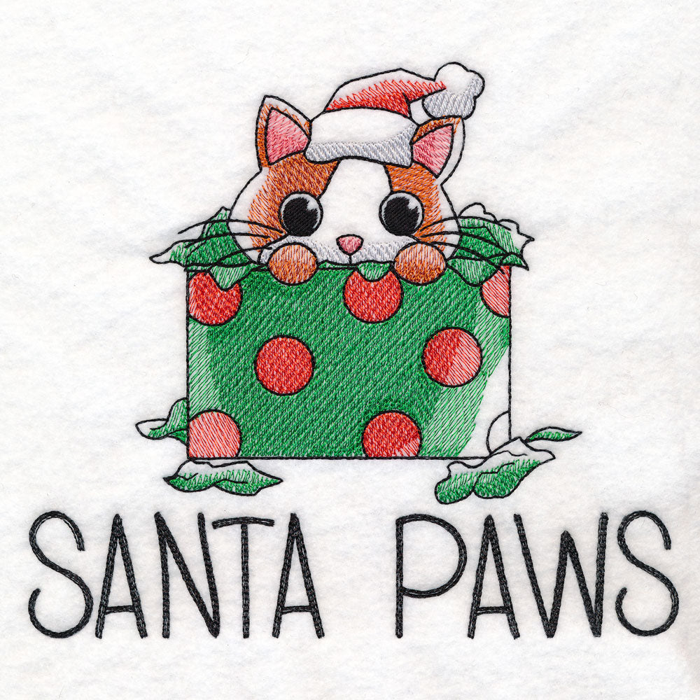 Santa Paws Cat