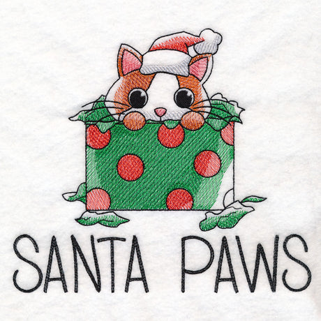 Santa Paws Cat