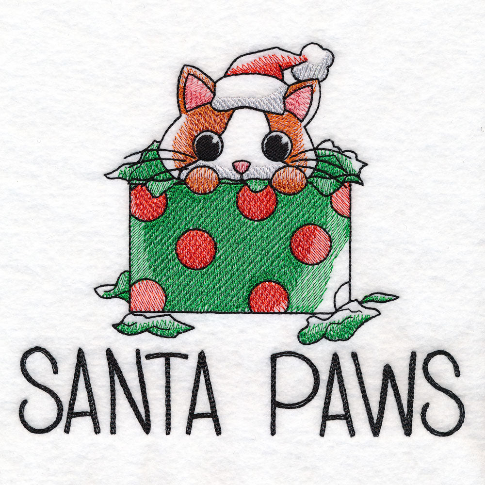 Santa Paws Cat
