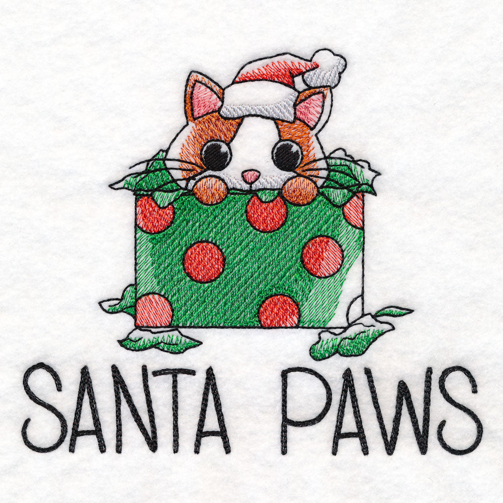 Santa Paws Cat