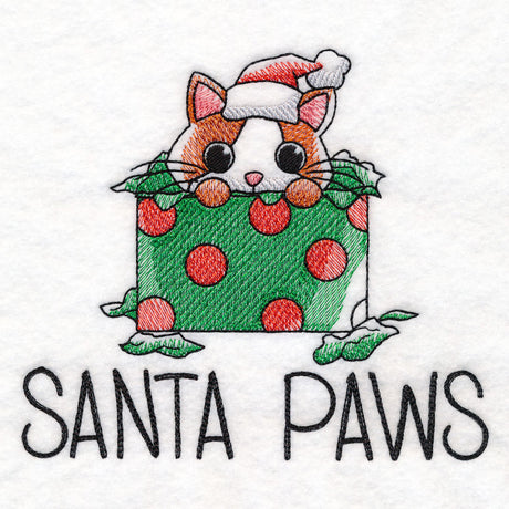 Santa Paws Cat