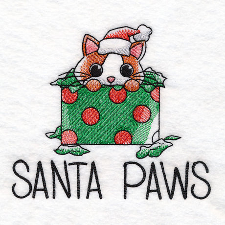 Santa Paws Cat