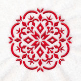 Nordic Winter Snowflake Medallion
