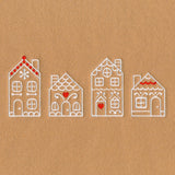 Gingerbread Village Border