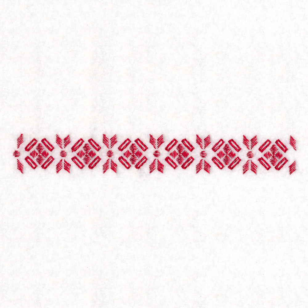 Nordic Winter Repeatable Border 1