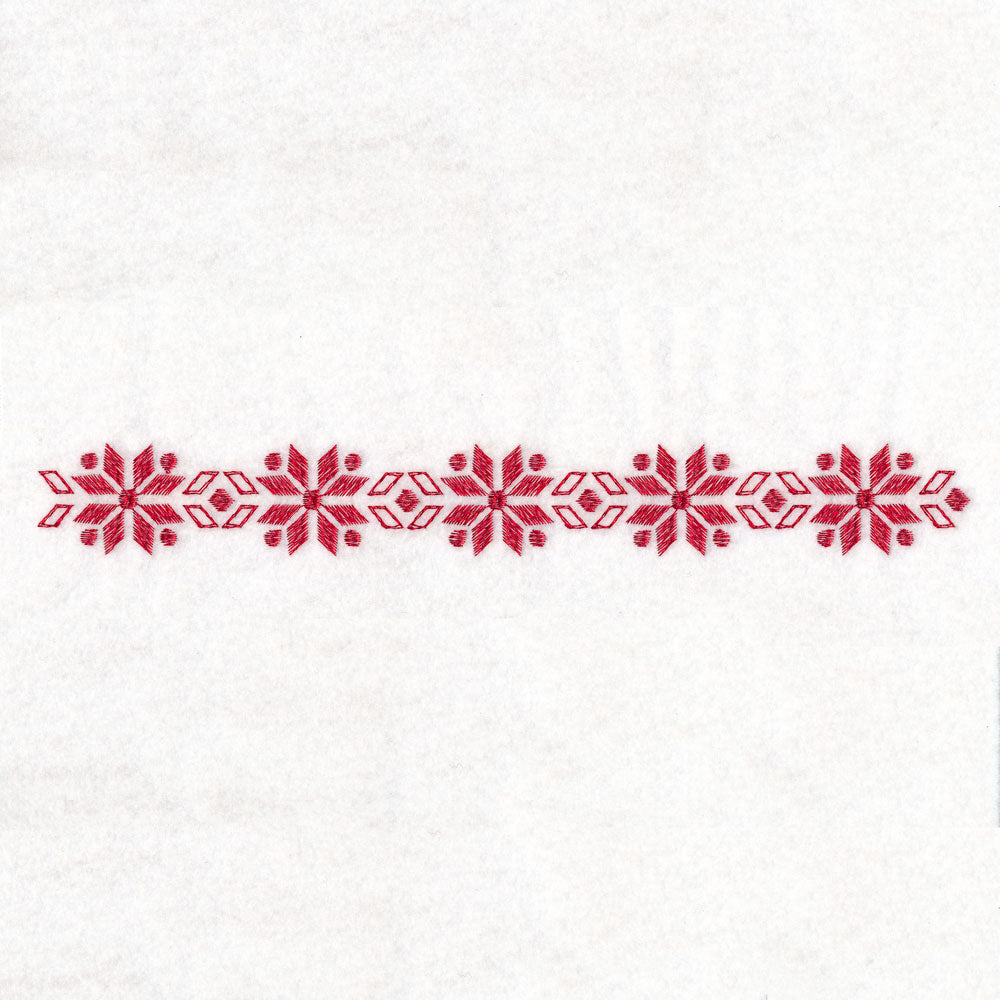 Nordic Winter Repeatable Border 2
