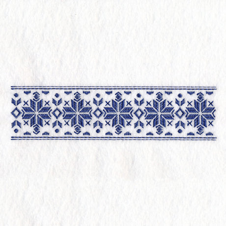 Nordic Winter Repeatable Border 3