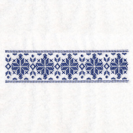 Nordic Winter Repeatable Border 3