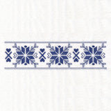 Nordic Winter Repeatable Border 4
