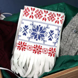 Nordic Winter Repeatable Border 4