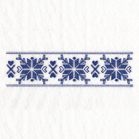 Nordic Winter Repeatable Border 4