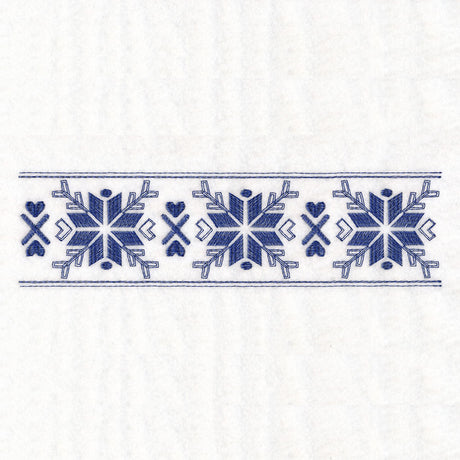 Nordic Winter Repeatable Border 4