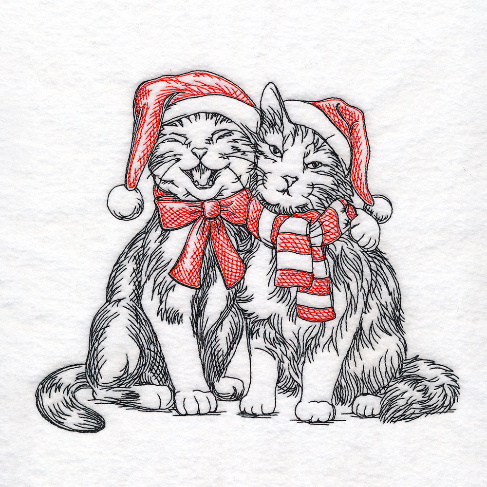 Cozy Christmas Kitties