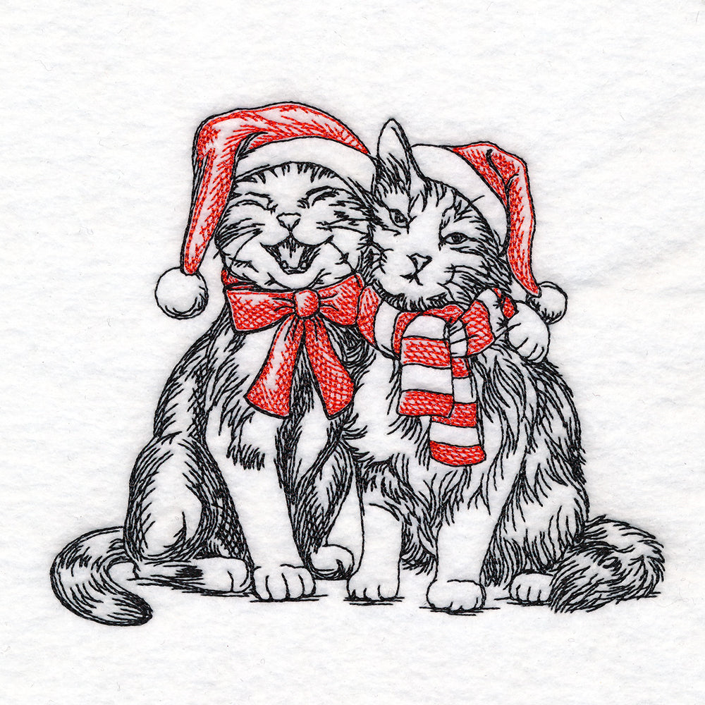 Cozy Christmas Kitties