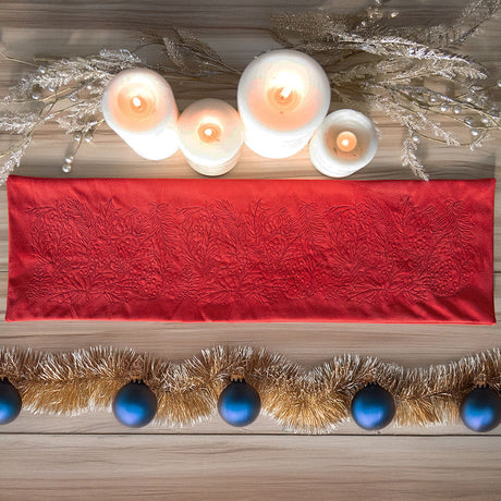 Perfectly Repeatable Christmas Blooms and Cardinals