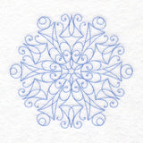 Simple Snowflake (Quilting)