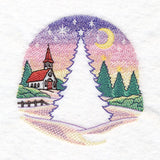 Christmas Tree Silhouette (Embossed)