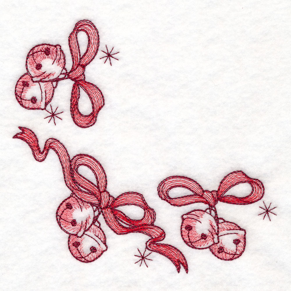 Christmas Delft Bells Corner