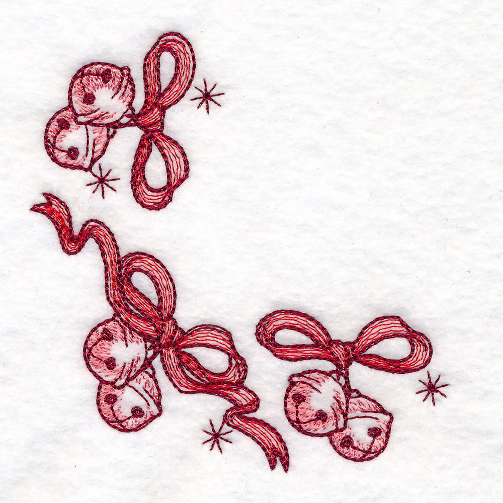 Christmas Delft Bells Corner