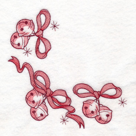 Christmas Delft Bells Corner